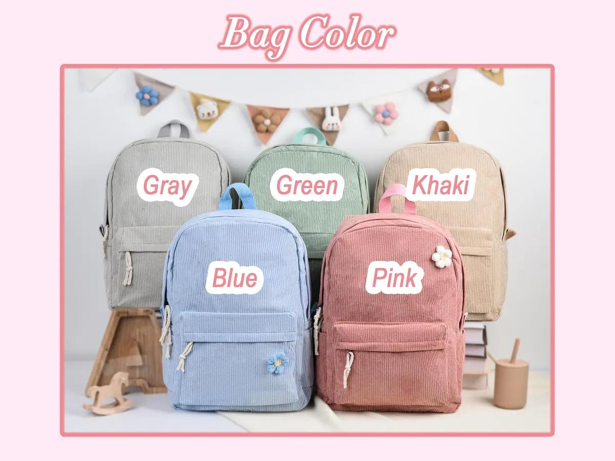 Personalized Toddler Backpack, Kid Backpack With Name, Gift for Kids, School Backpack Gift - Image 7